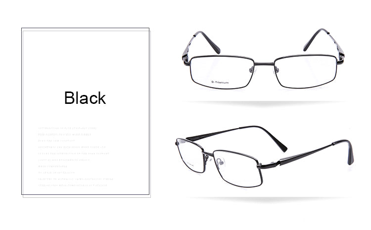 Krasivyy Unisex Full Rim Square Titanium Eyeglasses Kr4755 — view 8 | Krasivyy at FuzWeb