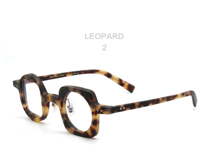 Muzz Womens Full Rim Square Round Acetate Frame Eyeglasses Hp2590 — view 11 | Muzz at FuzWeb