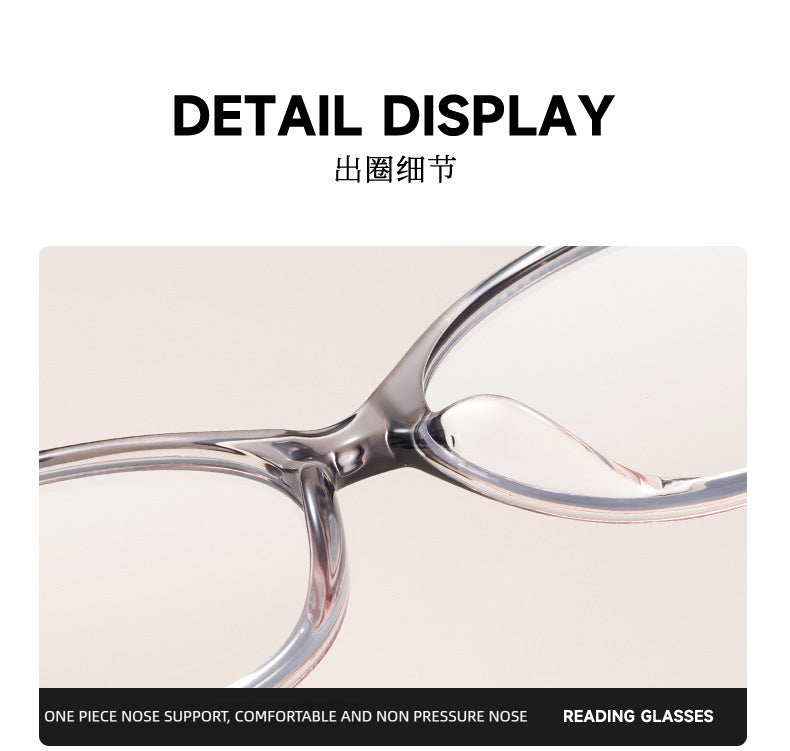 Kansept Womens Full Rim Cat Eye Tr 90 Alloy Reading Glasses 27013 — view 2 | Kansept at FuzWeb