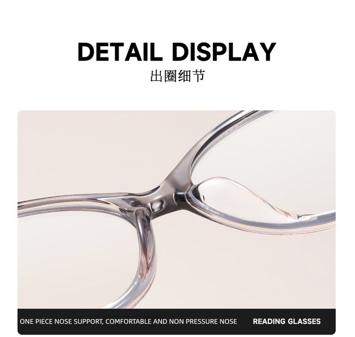 Kansept Womens Full Rim Cat Eye Tr 90 Alloy Reading Glasses 27013 — view 2 | Kansept at FuzWeb