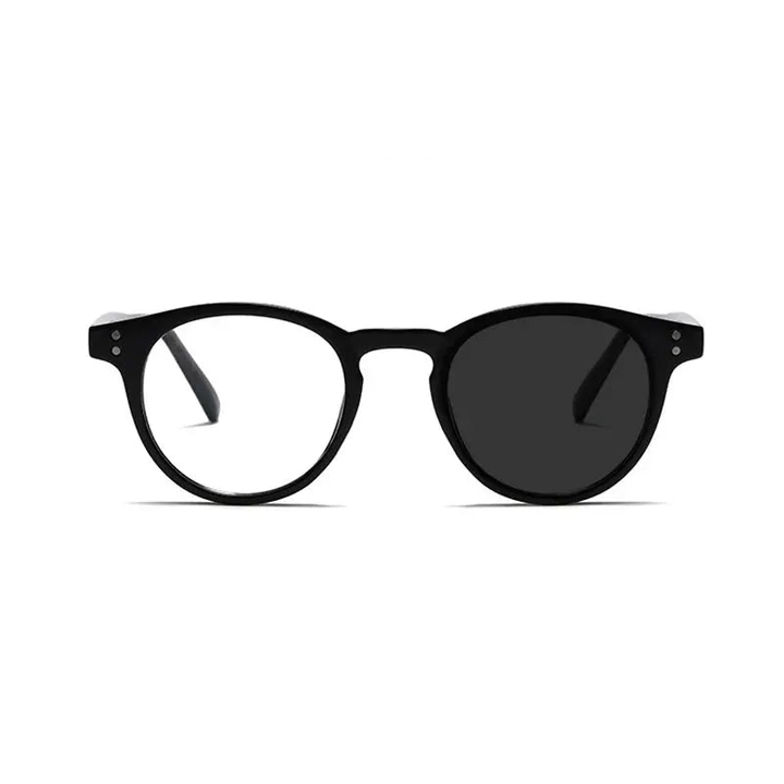 Kocolior Unisex Full Rim Round Acetate Hyperopic Reading Glasses 3313.