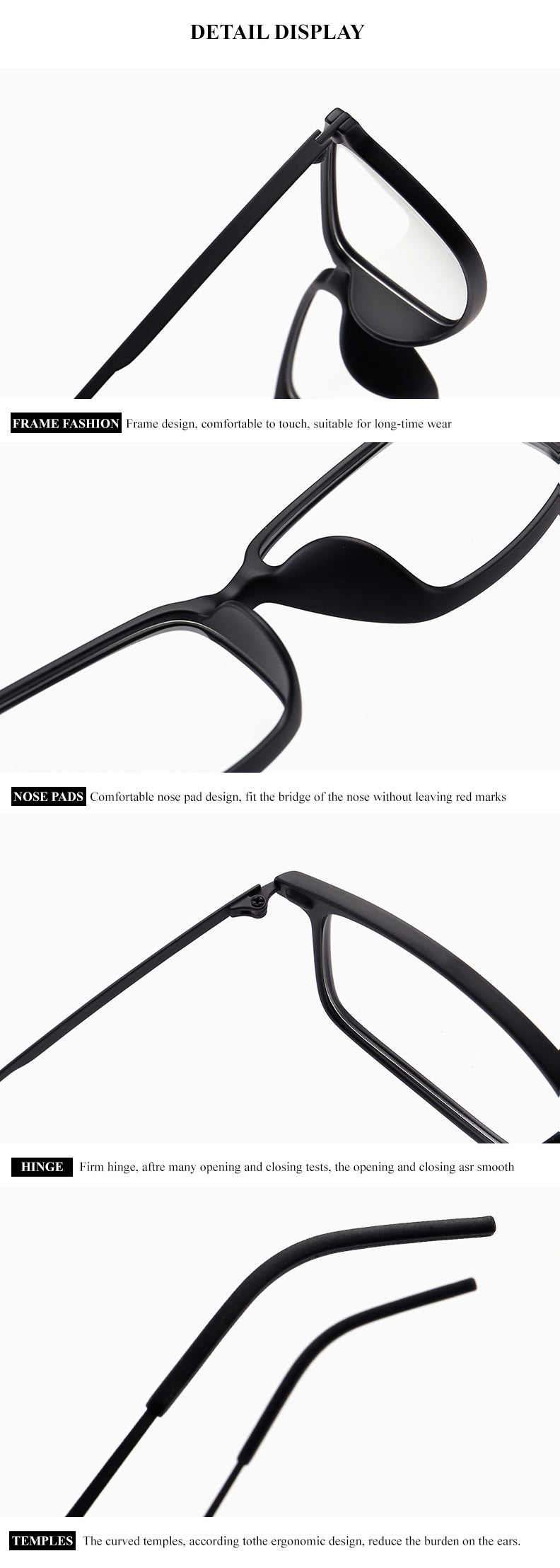 Chashma Ochki Unisex Full Rim Square Ultem Tr 90 Stainless Steel Eyeglasses 2601 — view 8 | Chashma Ochki at FuzWeb
