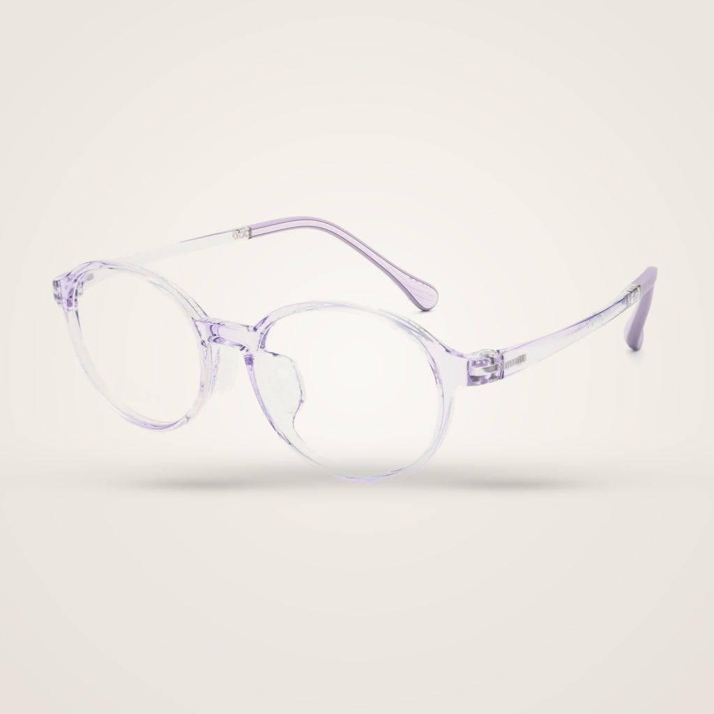 Bclear Unisex Full Rim Round TR90 Eyeglasses 6008LS — view 5 | Bclear at FuzWeb