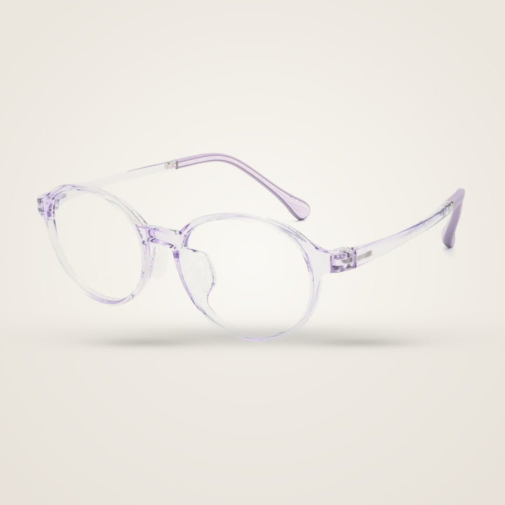 Bclear Unisex Full Rim Round TR90 Eyeglasses 6008LS — view 5 | Bclear at FuzWeb