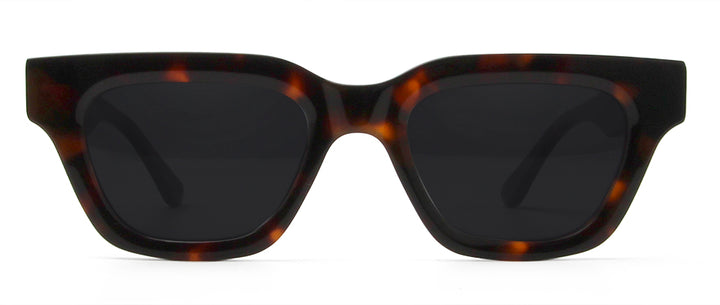 Esnbie Unisex Full Rim Square Brow Line Thick Acetate Sunglasses 23029.