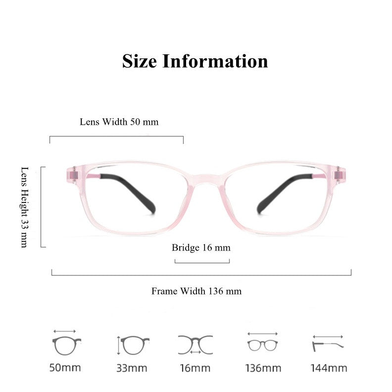 Chashma Ottica Womens Full Rim Square Tr 90 Titanium Eyeglasses 99100 — view 1 | Chashma Ottica at FuzWeb