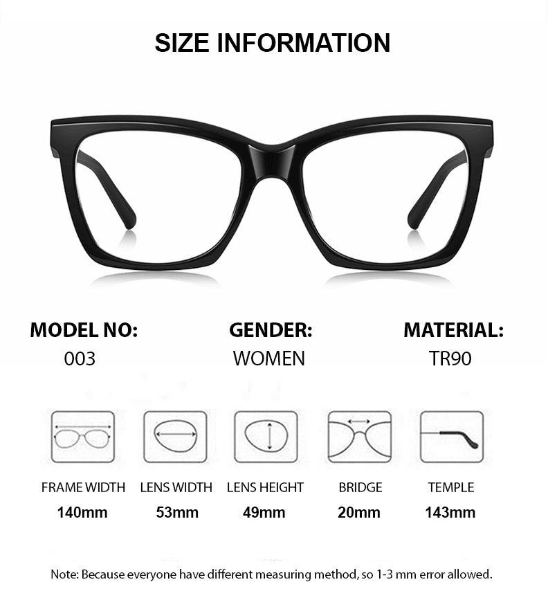 Chashma Ottica Unisex Full Rim Square Tr 90 Titanium Eyeglasses 40003 — view 1 | Chashma Ottica at FuzWeb