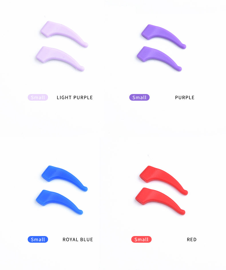 Secg Unisex Anti Slip Silicone Temple Ear Accessories 1036.