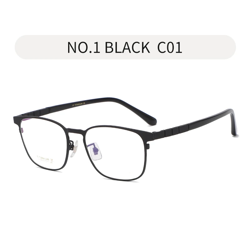 Reven Jate  Women's Full Rim Round Square Titanium Eyeglasses 371079