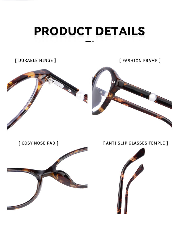 Kansept Womens Full Rim Oval Tr 90 Alloy Reading Glasses 77221 — view 2 | Kansept at FuzWeb