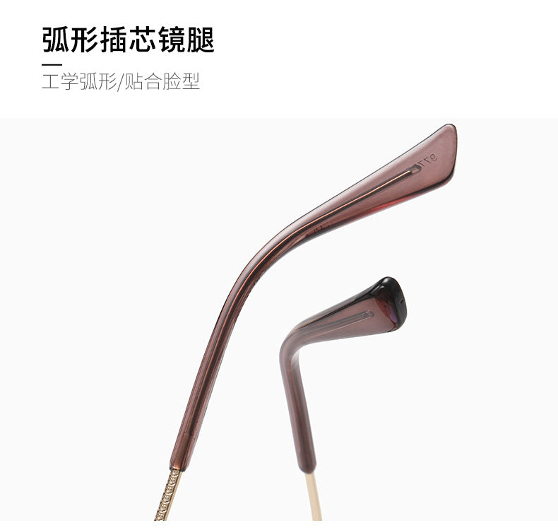 Reven Jate Womens Full Rim Square Tr 90 Alloy Eyeglasses 397795 — view 1 | Reven Jate at FuzWeb