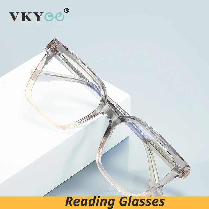 Vicky Women's Full Rim Square Tr 90 Alloy Reading Glasses 632281