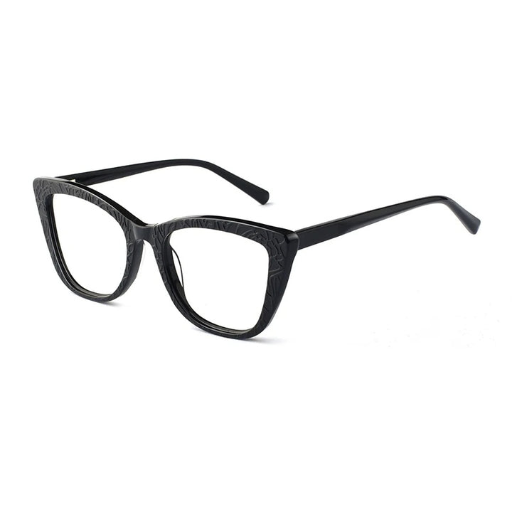 Hotochki Womens Full Rim Cat Eye TR-90 Resin Acetate Frame Eyeglasses Z508 — view 1 | Hotochki at FuzWeb