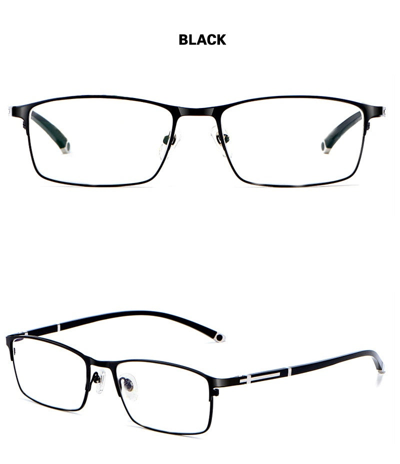 Chashma Mens Full Rim Square Eyeglasses 9211 Tr 90 Alloy — view 2 | Chashma at FuzWeb