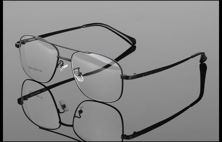 Unisex Alloy Frame Full Rim Eyeglasses 2256.