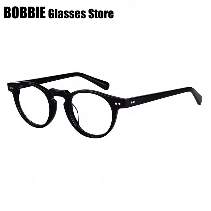 Bobbie Women's Full Rim Small Round Acetate Eyeglasses 695186