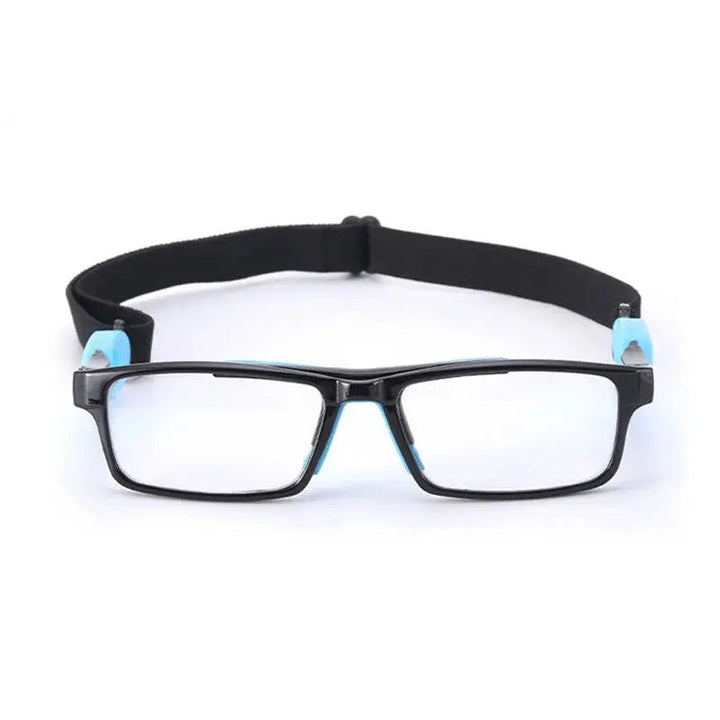 Chashma Ottica Unisex Full Rim Square Tr 90 Titanium Sport Eyeglasses C050