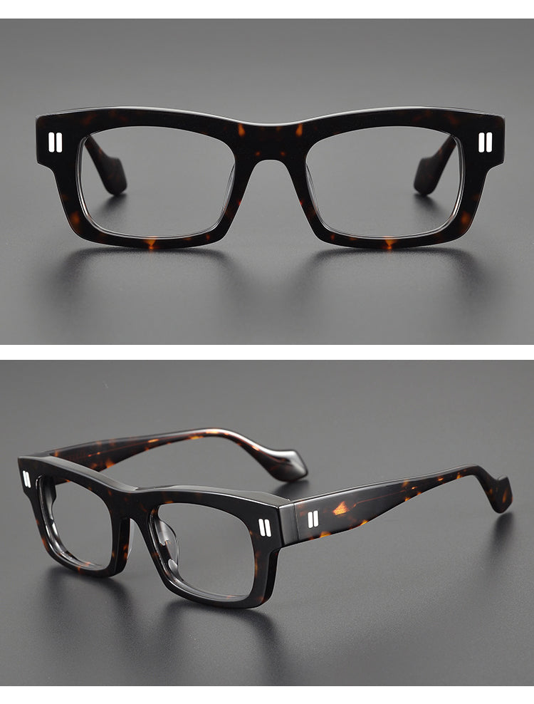Gatenac Unisex Full Rim Square Acetate Eyeglasses Gxyj1087 — view 1 | Gatenac at FuzWeb