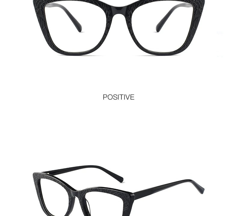 Hotochki Womens Full Rim Cat Eye TR-90 Resin Acetate Frame Eyeglasses Z508 — view 19 | Hotochki at FuzWeb