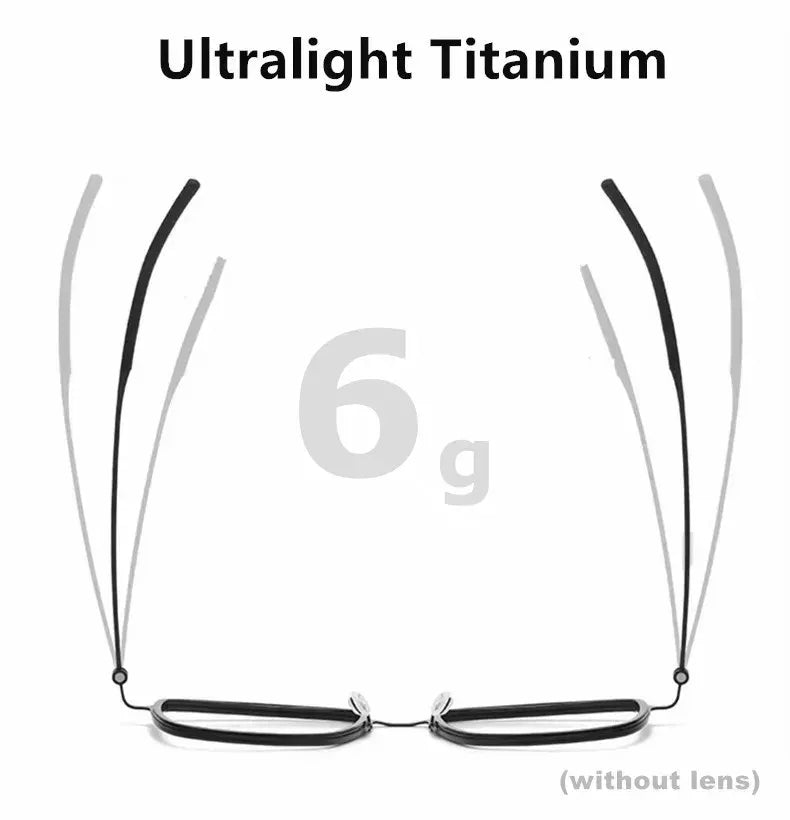 Aimee Unisex Full Rim Oval Titanium Eyeglasses 77516 — view 2 | Aimee at FuzWeb