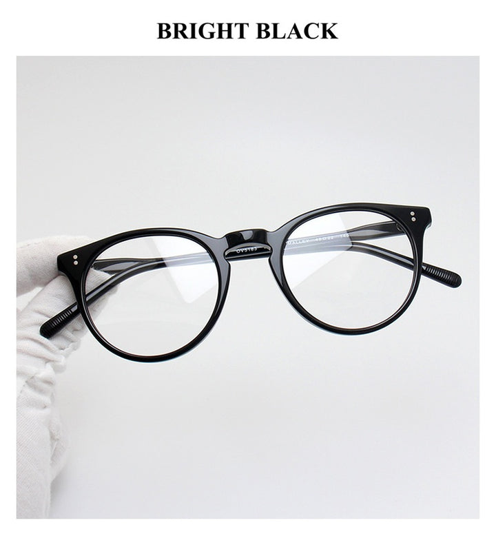 Chashma Ottica Womens Full Rim Round Acetate Eyeglasses 795183 — view 2 | Chashma Ottica at FuzWeb