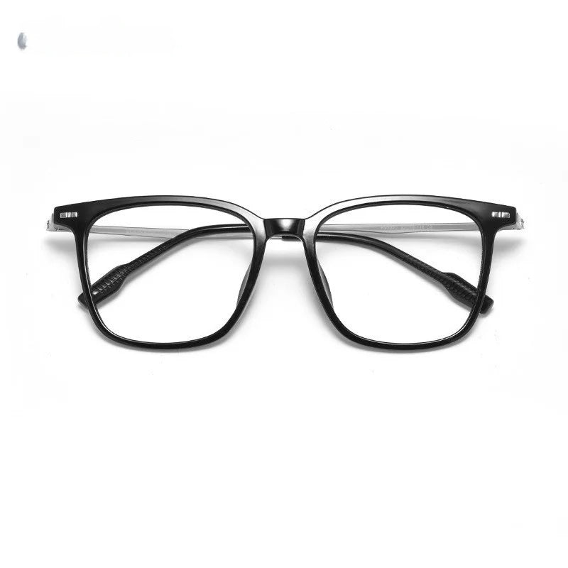 Chashma Ochki Unisex Full Rim Square Tr 90 Titanium Eyeglasses 331020.
