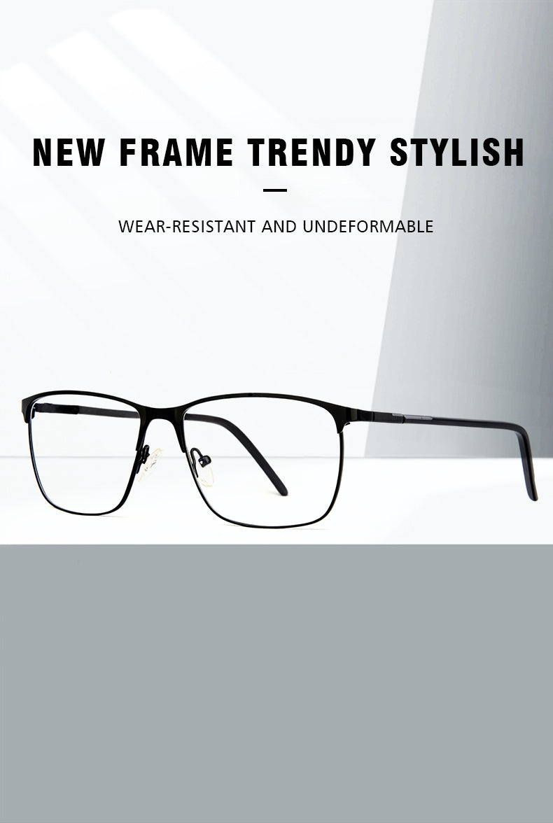 Kansept Womens Full Rim Square Metal Frames 900400 — view 1 | Kansept at FuzWeb