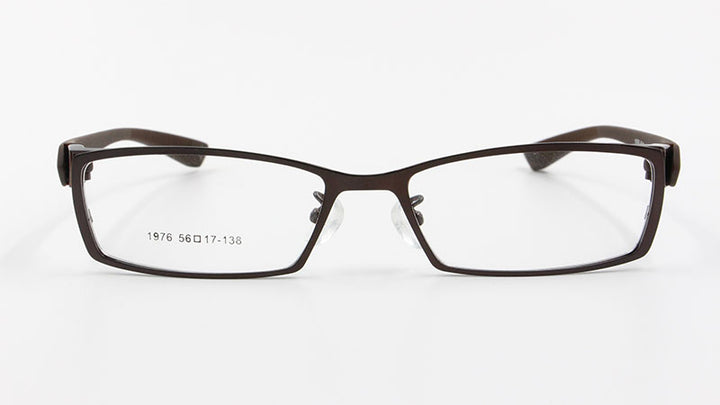 Bclear Mens Full Rim Alloy Frame Eyeglasses TR-90 Temples S1976 — view 10 | Bclear at FuzWeb