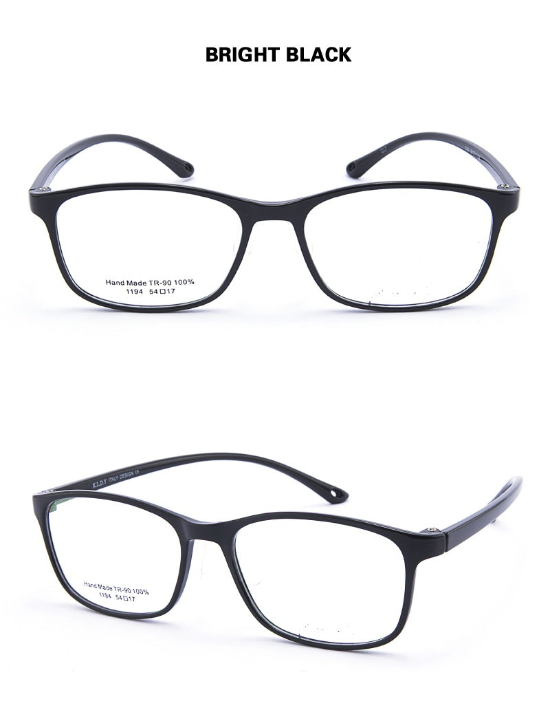 Chashma Mens Full Rim Square Tr 90 Titanium Sport Eyeglasses 1194 — view 2 | Chashma at FuzWeb