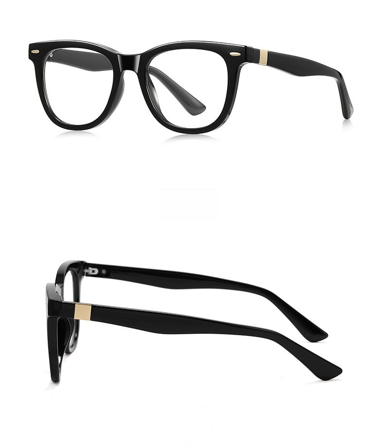 Chashma Ochki Unisex Full Rim Square Tr 90 Titanium Eyeglasses 882230.