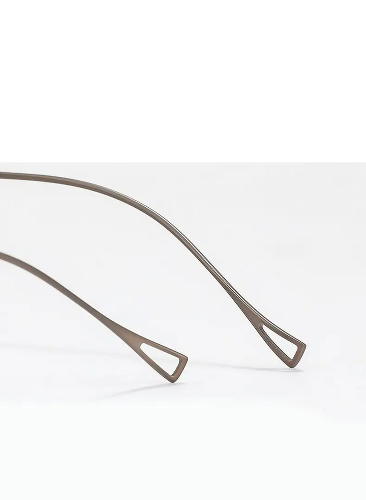 Summer Flower Unisex Full Rim Oval Square Titanium Eyeglasses 88055