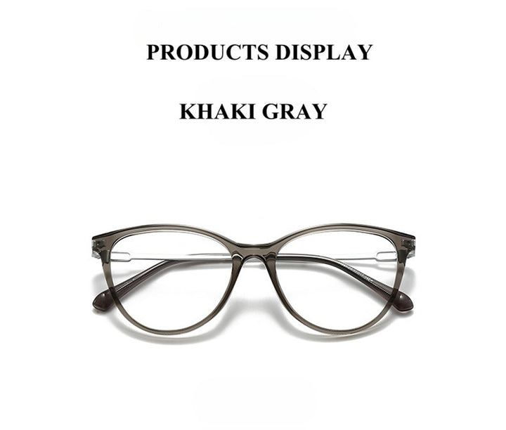 Chashma Ochki Womens Full Rim Cat Eye Acetate Eyeglasses 341087 — view 2 | Chashma Ochki at FuzWeb