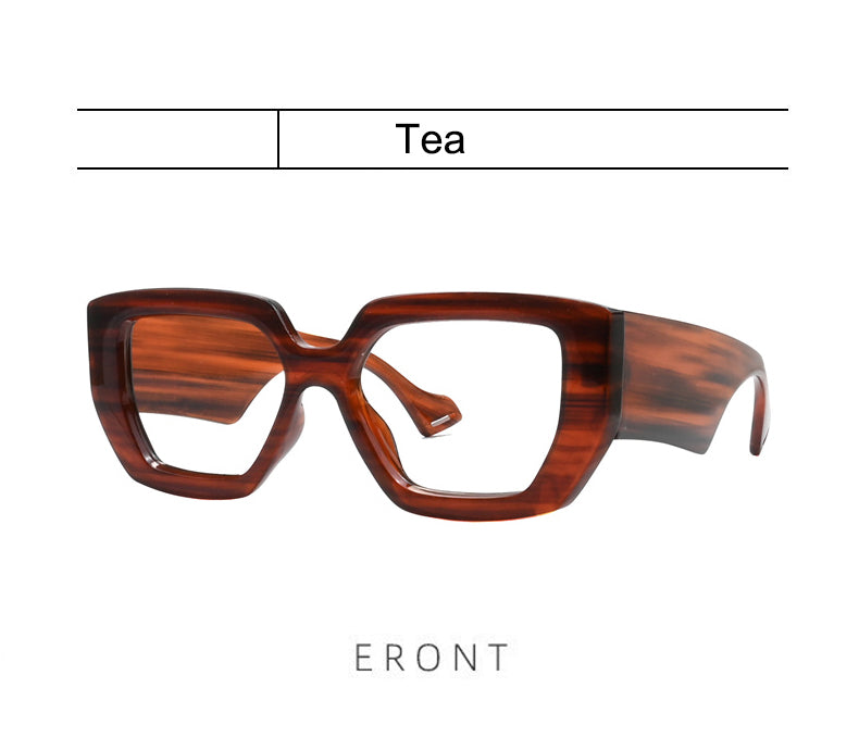 Kocolior Unisex Full Rim Square Acetate Photochromic Reading Glasses 86320.