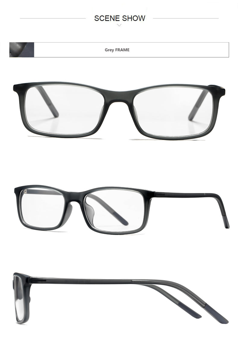 Oveliness Womens Full Rim Square Titanium Acetate Eyeglasses 72524 — view 2 | Oveliness at FuzWeb