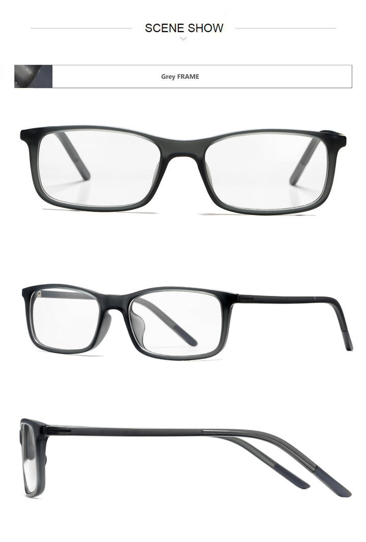 Oveliness Womens Full Rim Square Titanium Acetate Eyeglasses 72524 — view 2 | Oveliness at FuzWeb