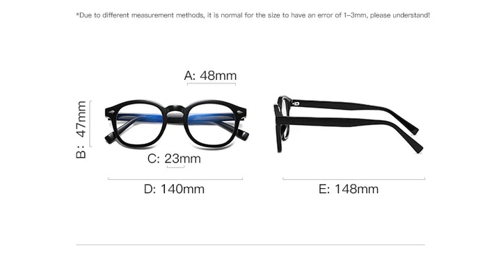 Vicky Unisex Full Rim Square Tr 90 Titanium Eyeglasses 2096 — view 14 | Vicky at FuzWeb