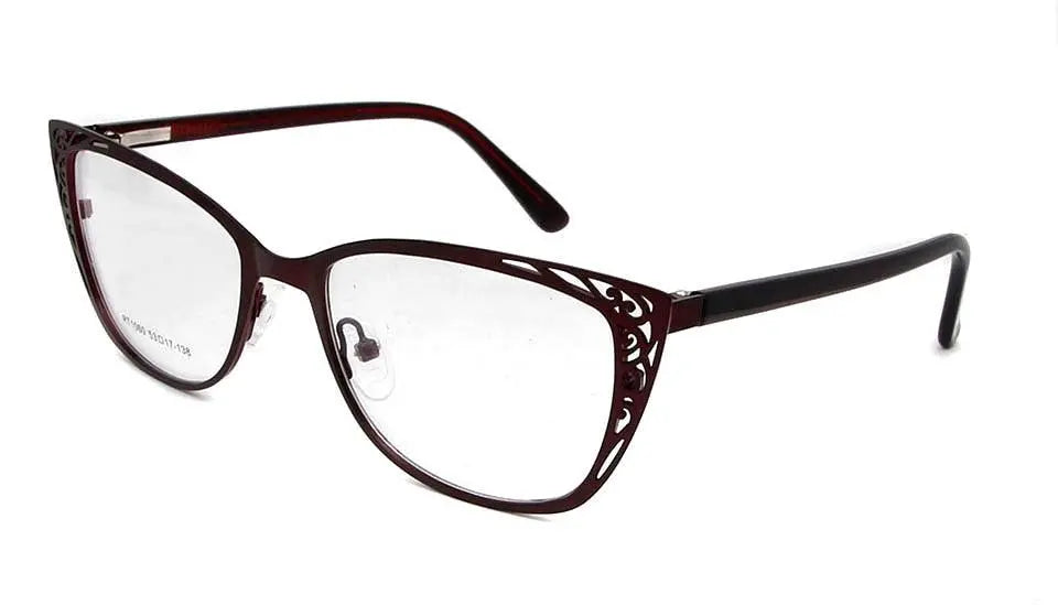 Esnbie Metal Glasses Frames For Women Able Spectacle Frames Cat Eye Rt1060 — view 2 | Esnbie at FuzWeb