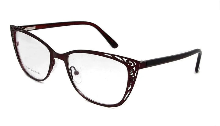 Esnbie Metal Glasses Frames For Women Able Spectacle Frames Cat Eye Rt1060 — view 2 | Esnbie at FuzWeb
