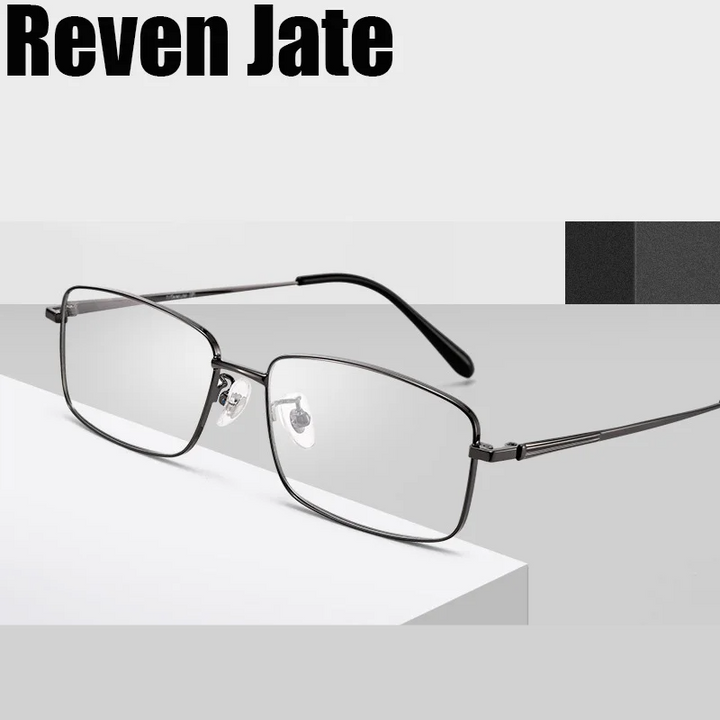 Reven Jate Women's Full Rim Square Alloy Eyeglasses 99108