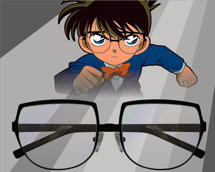 Yujo Unisex Cosplay Full Rim Flat Top Round Alloy Eyeglasses Y007 — view 1 | Yujo at FuzWeb
