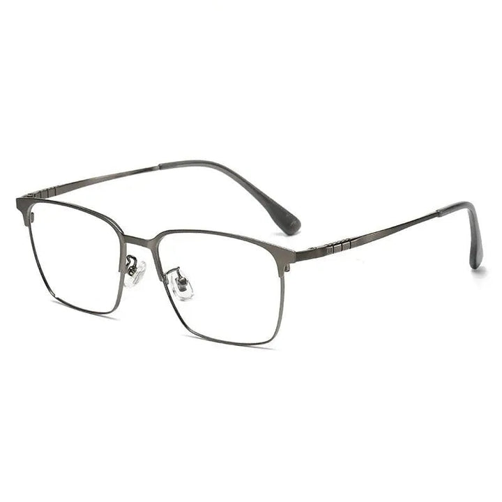 Chashma Ottica Unisex Full Rim Square Titanium Eyeglasses 98601 — view 2 | Chashma Ottica at FuzWeb