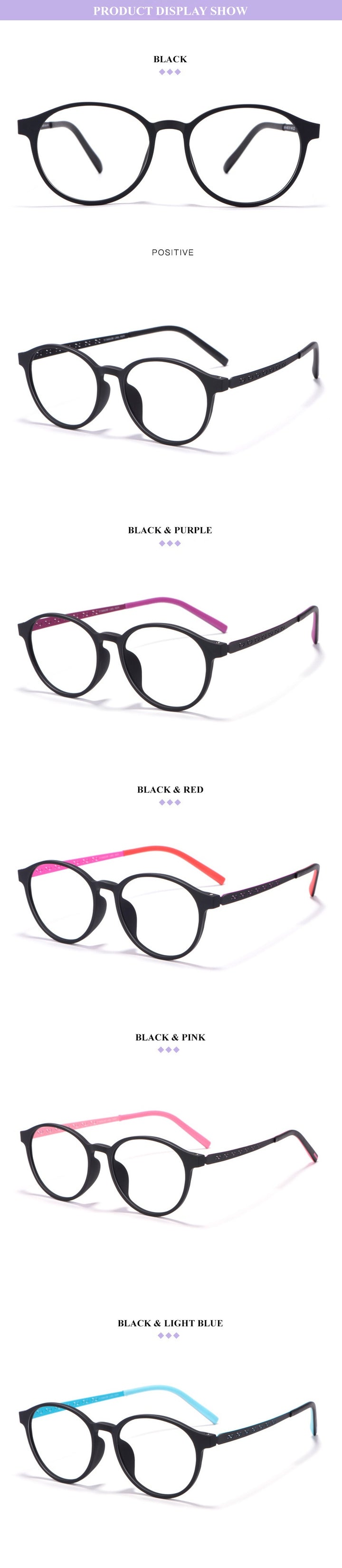 Chashma Ochki Womens Full Rim Round Tr 90 Titanium Eyeglasses 88684 — view 2 | Chashma Ochki at FuzWeb