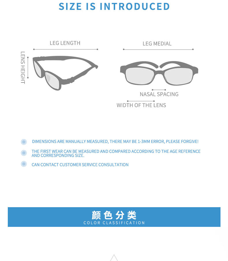 Secg Unisex Youth Full Rim Square Tr 90 Silicone Eyeglasses 3018 — view 12 | Secg at FuzWeb