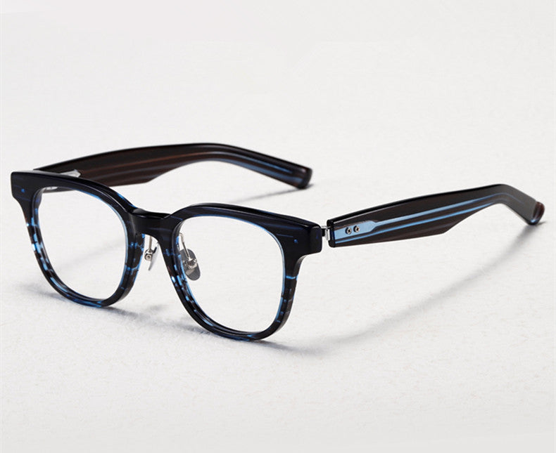 Aimee Unisex Full Rim Square Titanium Acetate Eyeglasses 14152 — view 2 | Aimee at FuzWeb