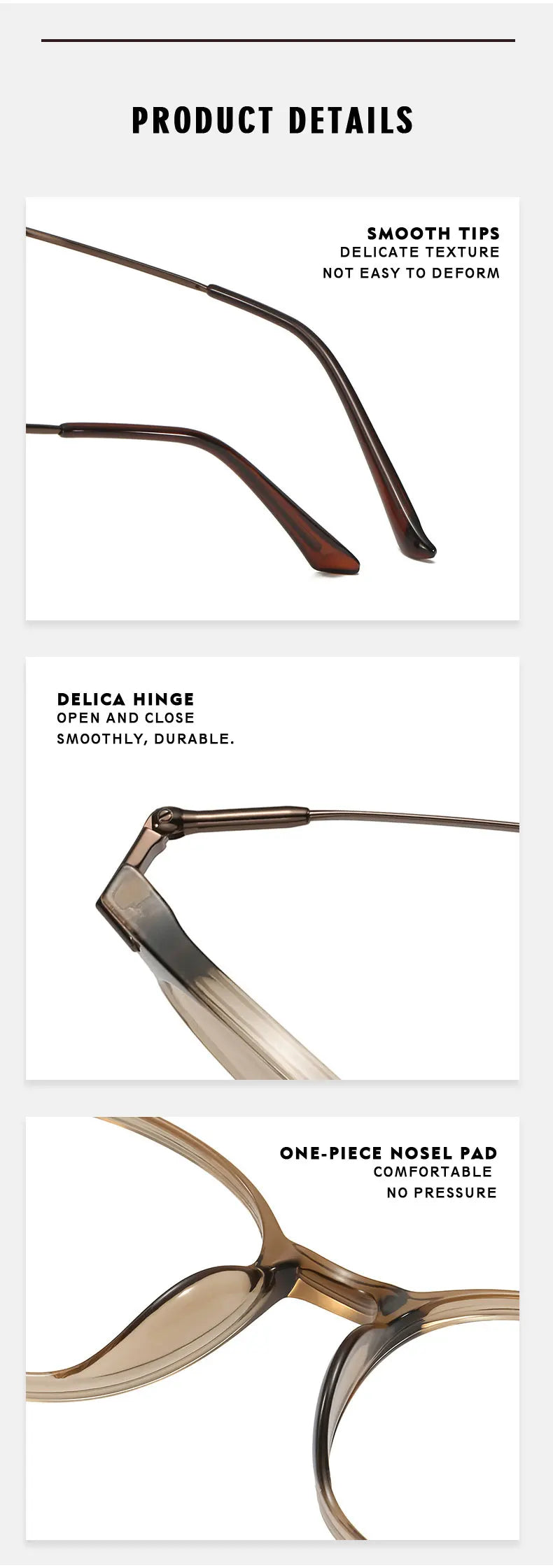 Meeshow Womens Full Rim Square Tr 90 Titanium Reading Glasses 76008 — view 1 | Meeshow at FuzWeb
