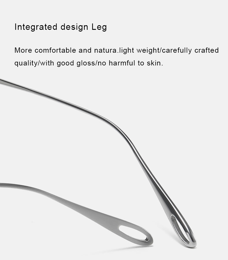 Krasivyy Unisex Full Rim Polygon Oval Titanium Acetate Eyeglasses 35957.