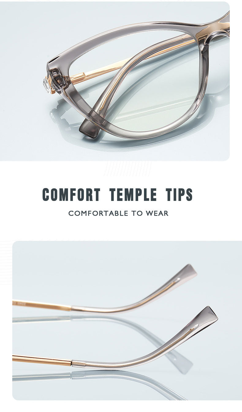 Kansept Womens Full Rim Cat Eye Tr 90 Titanium Reading Glasses 22406 — view 1 | Kansept at FuzWeb