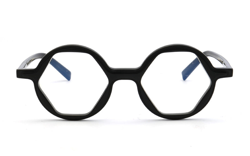 Muzz Mens Full Rim Polygon Acetate Eyeglasses Pes8.