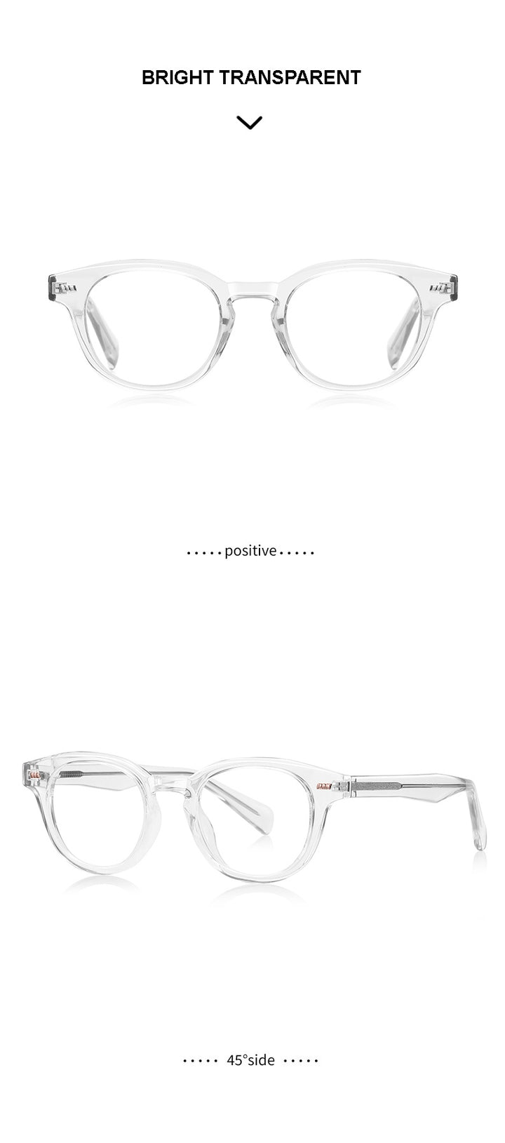 Chashma Ottica Unisex Full Rim Round Tr 90 Alloy Eyeglasses 774106 FuzWeb