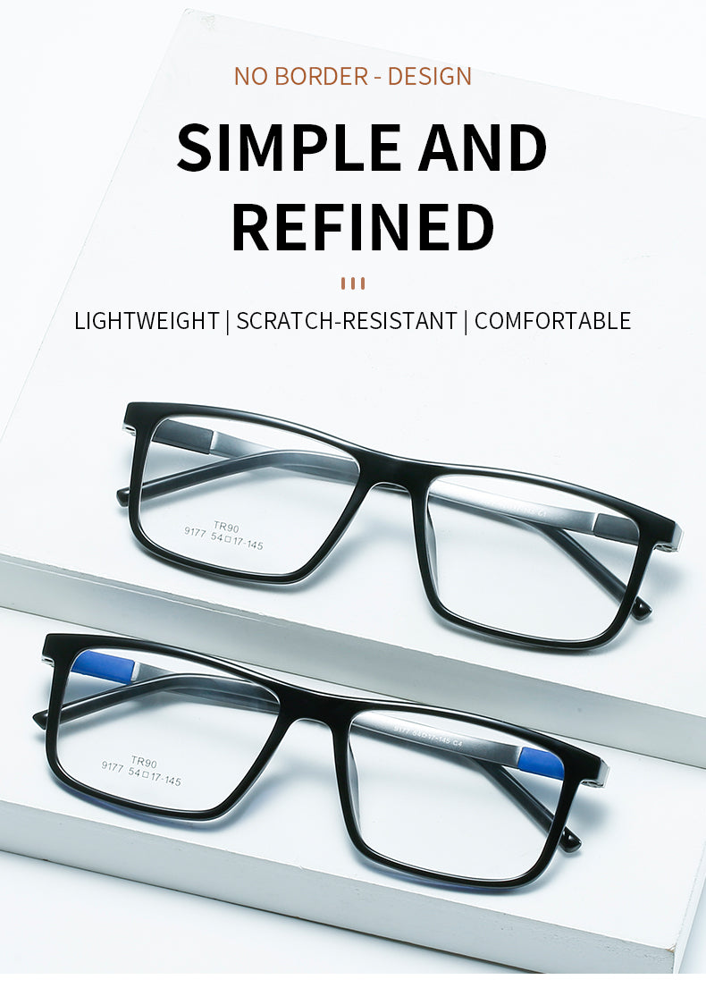 Hotochki Unisex Full Rim Frame Eyeglasses Anti Blue Light 9177 — view 1 | Hotochki at FuzWeb
